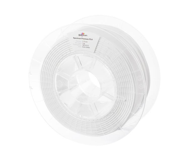Spectrum PLA Arctic White 1kg - 485839 - zdjęcie